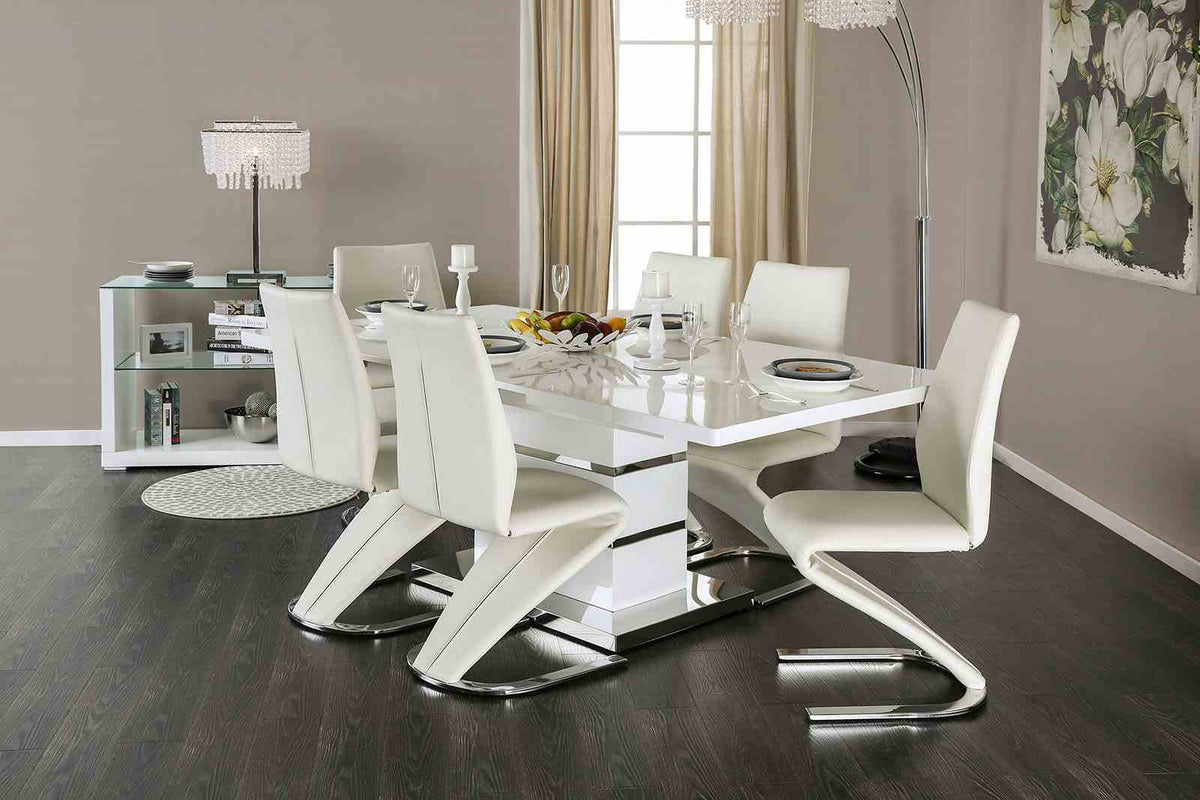 Midvale Contemporary 78" Extendable Dining Table & Chairs - Extendable Table Only (64"-78")