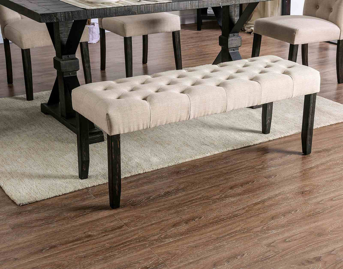 Alfred Rustic Dining Collection - Bench