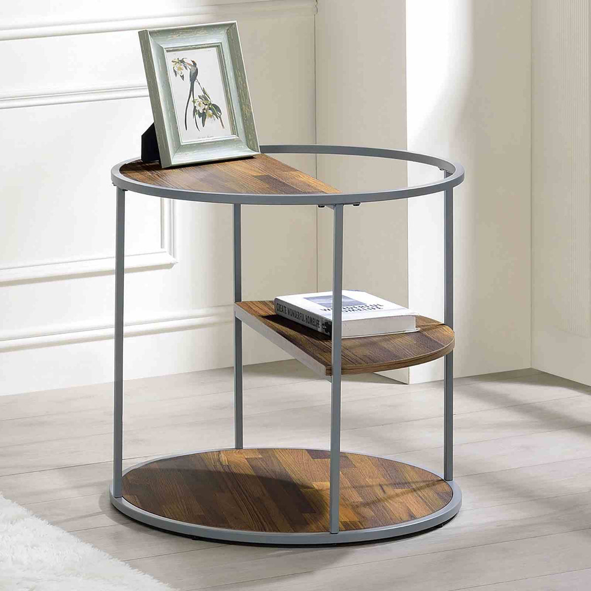 Orrin Industrial Coffee & End Table - End Table