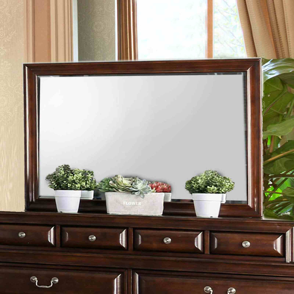 Brandt Transitional Storage Bed & Bedroom Collection - Mirror