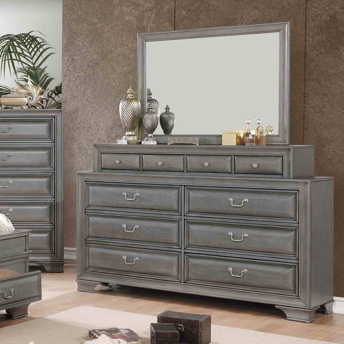 Brandt Transitional Storage Bed & Bedroom Collection - Dresser