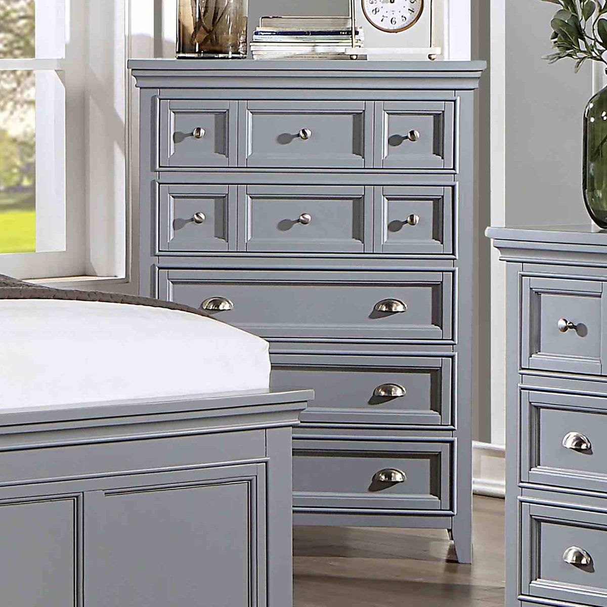 Castlile Transitional Storage Bed & Bedroom Collection - Chest