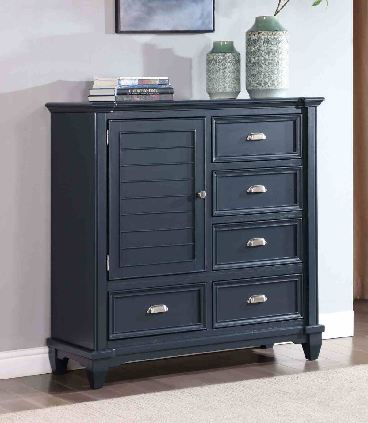 Manzanillo Transitional Storage Bed & Bedroom Collection - Armoire