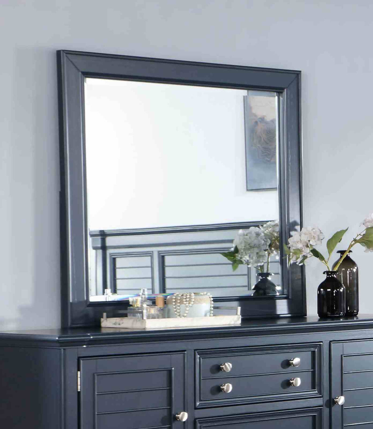 Manzanillo Transitional Storage Bed & Bedroom Collection - Mirror