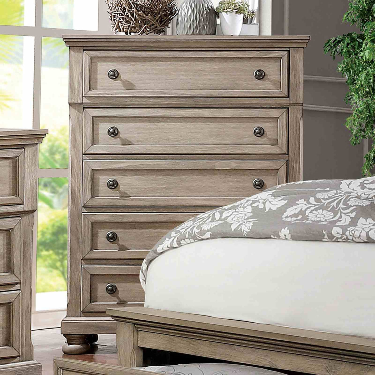 Wells Transitional Storage Bed & Bedroom Collection - Chest