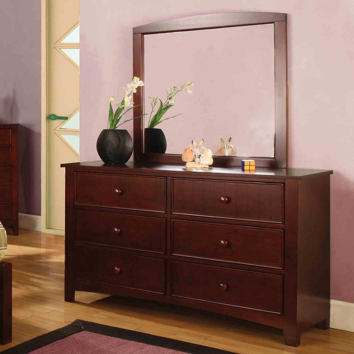 Omnus Transitional Youth Bedroom Furniture - Dresser