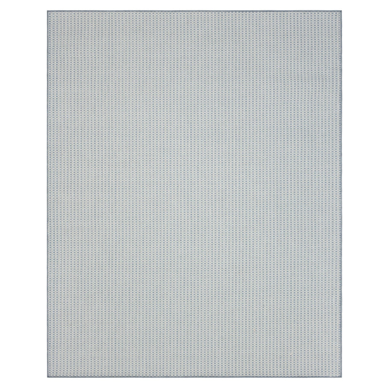Captiva Steel Casual Area Rug - Machine Woven Polyester, Made in India