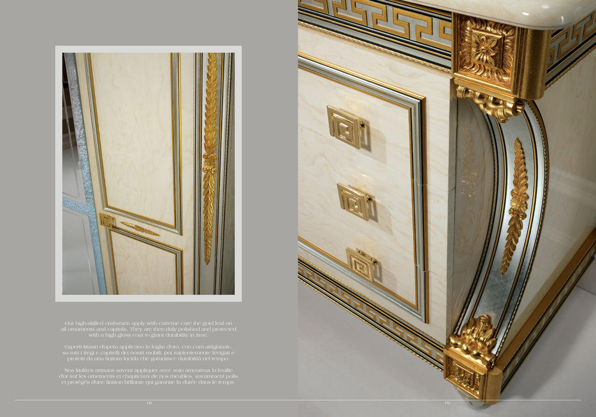 Liberty Night Classic Italian Bedroom by Arredoclassic
