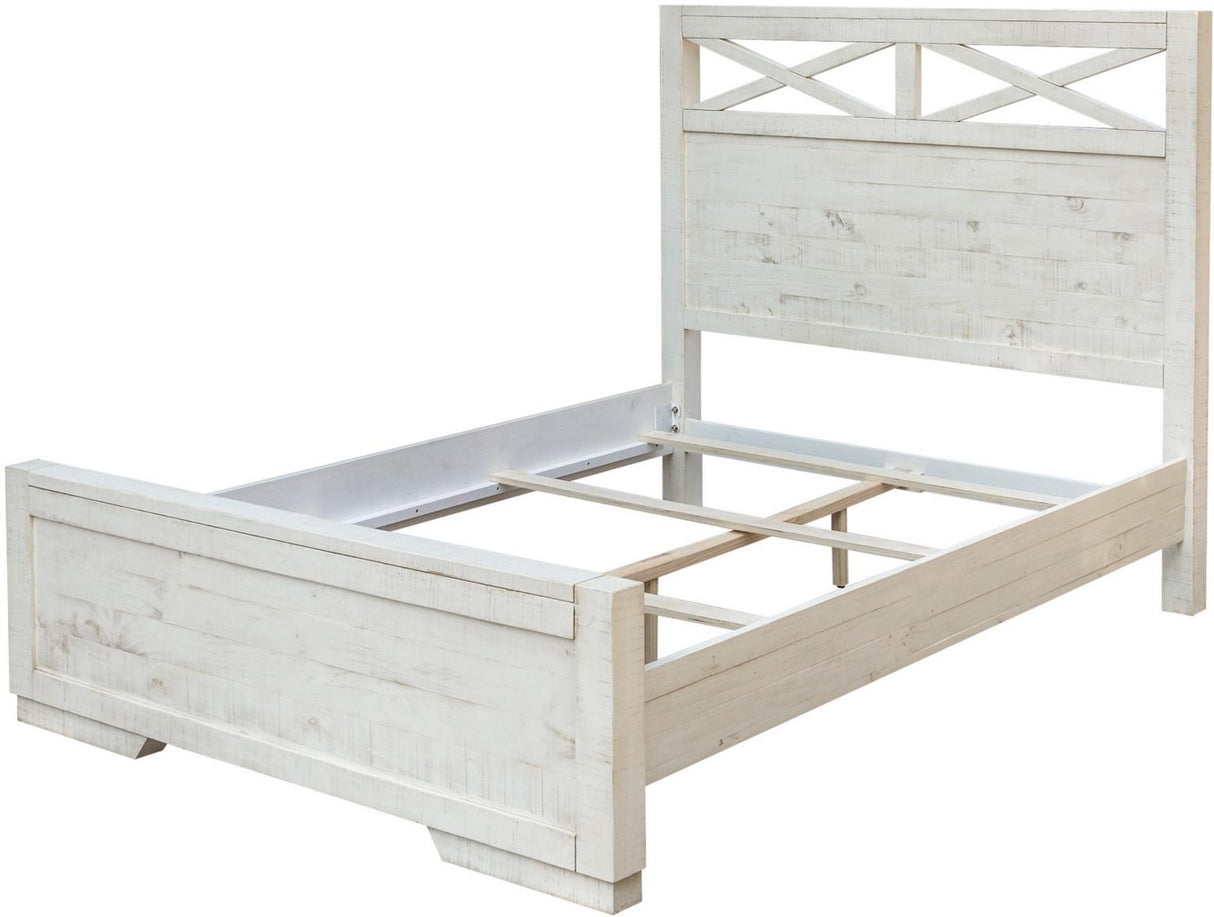 Crescent Biscuit Bedroom Set with Bed, Dresser, Mirror & Chest Options