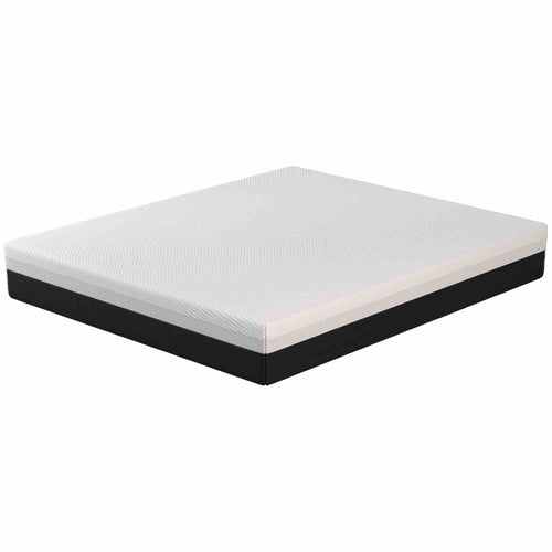 Verbena 12" Medium Firm Hybrid Mattress in a Box - Memory Foam & High Density Foam, CertiPUR-US