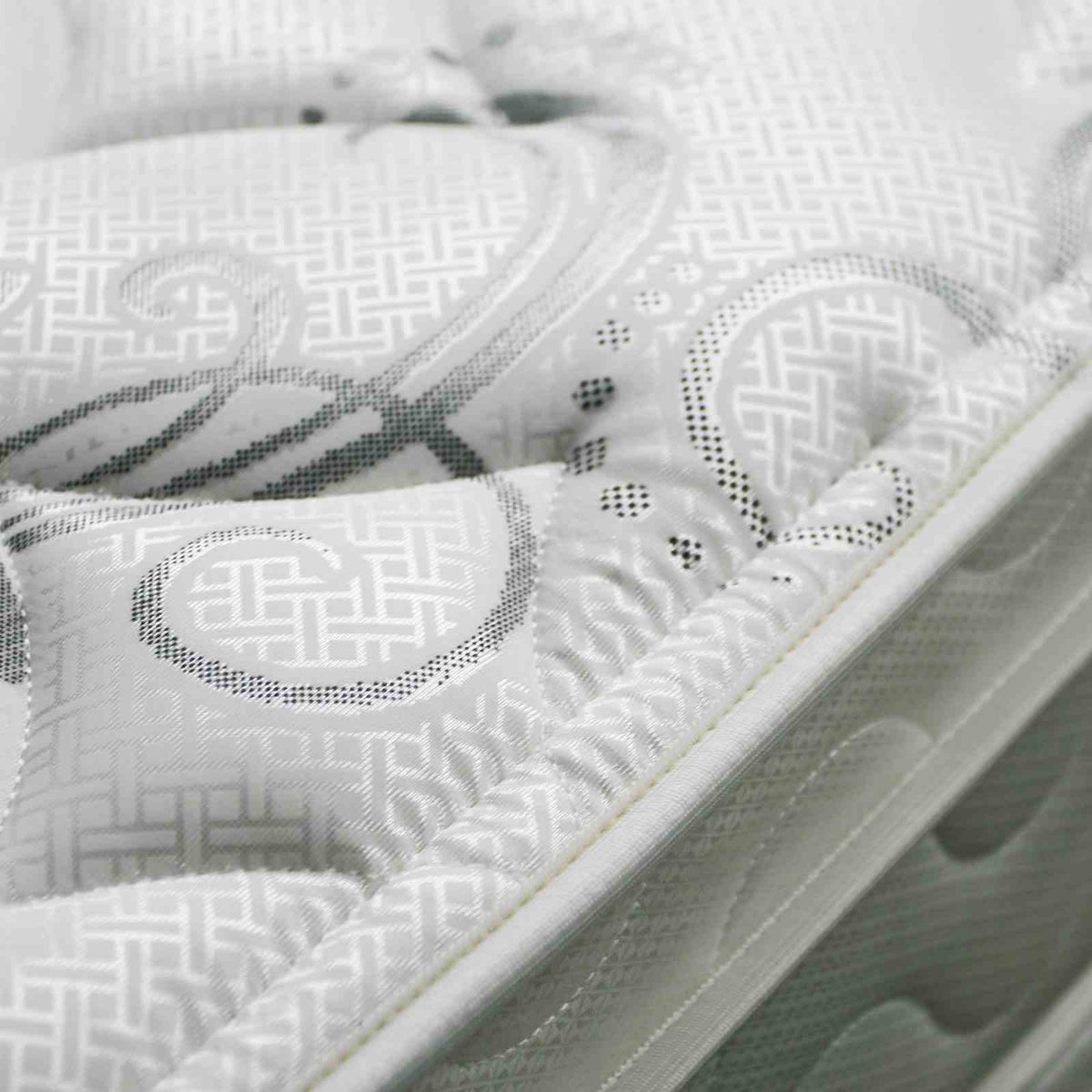 Jalen 9" Euro Top Innerspring Mattress - Coil Support with Multi-Needle Quilted Cover – White, view 2