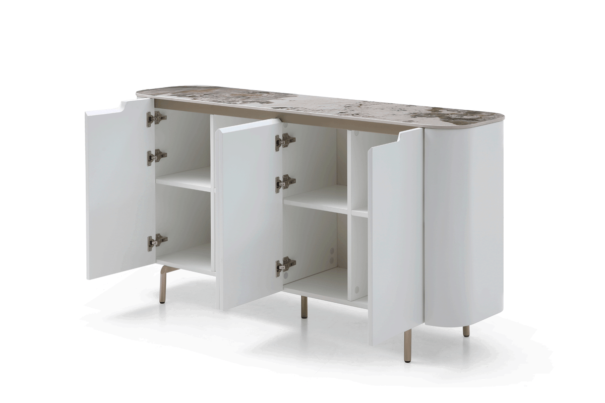 93 Extendable Ceramic Top Dining Collection
