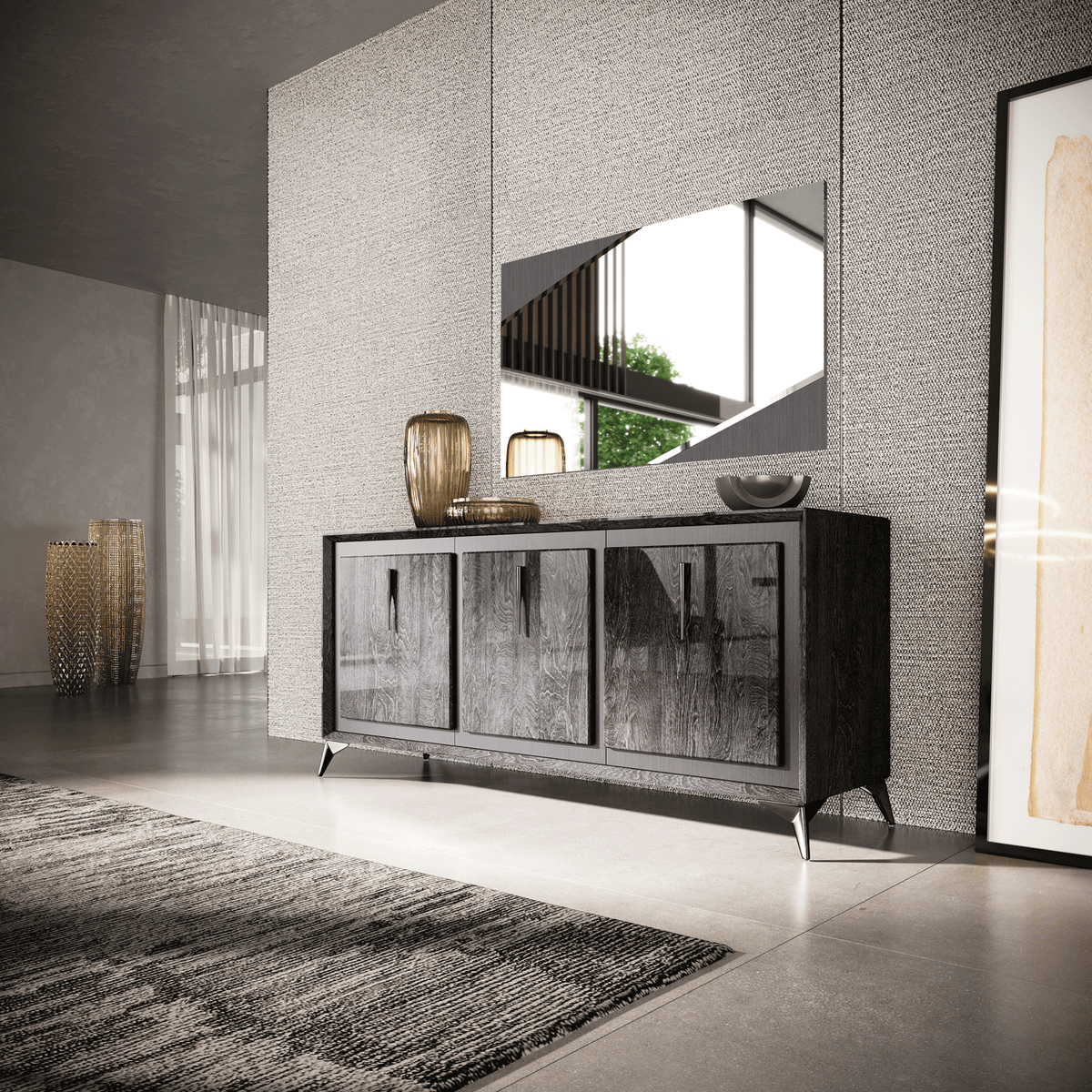 Krystal Modern Italian Dining Collection by Camelgroup