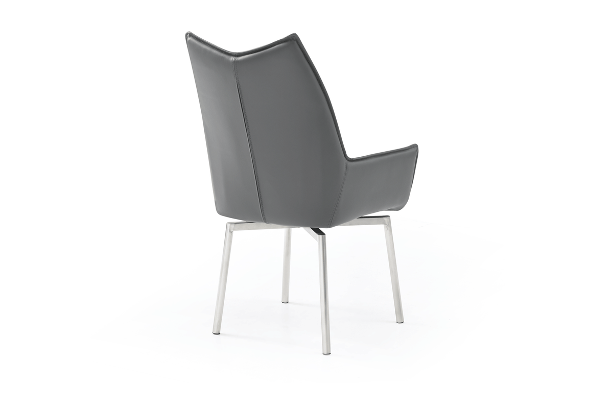 9188 Extendable Ceramic Top Dining Table & Swivel Chair Sets