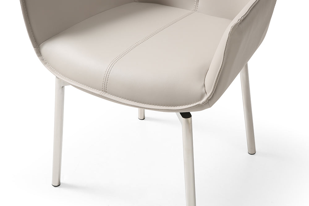 9188 Extendable Ceramic Top Dining Table & Swivel Chair Sets