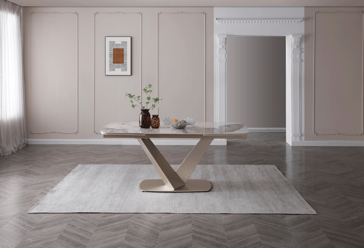 93 Extendable Ceramic Top Dining Collection