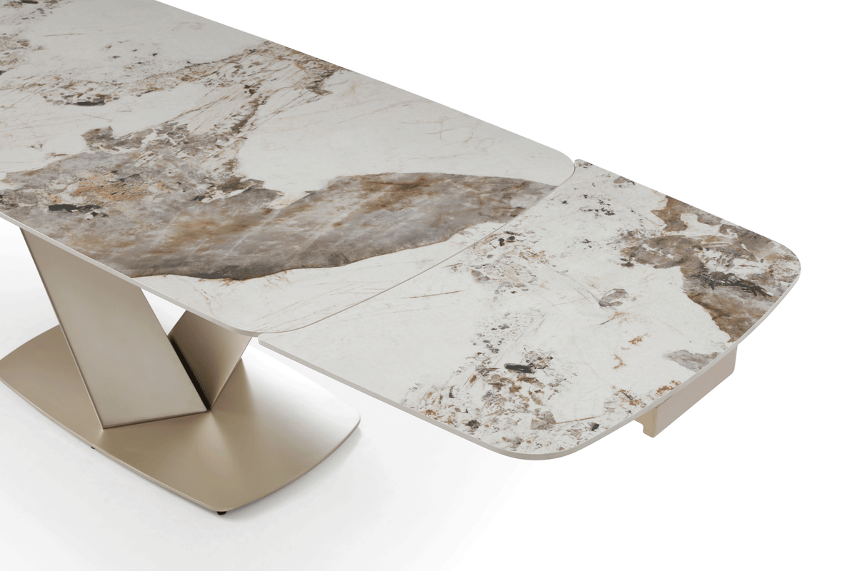 93 Extendable Ceramic Top Dining Collection