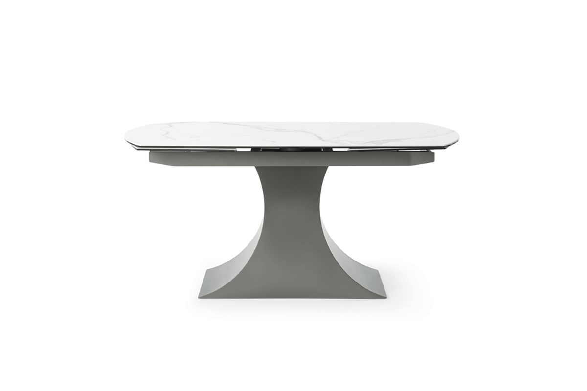 9035 Extendable Ceramic Stone Top Dining Table & 1254 Chair Set