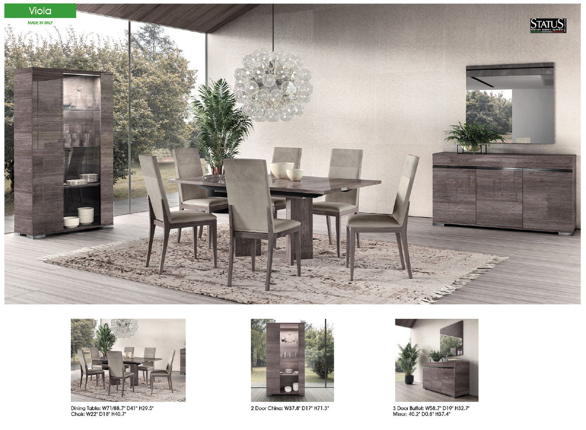 Viola Italian Dining Collection by Status