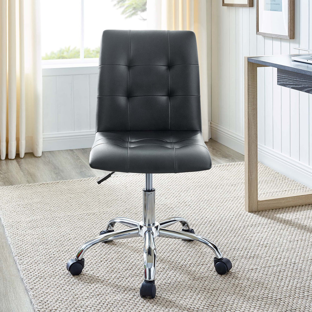 Prim Armless Mid Back Office Chair