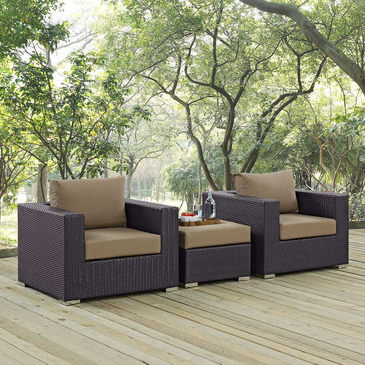 Convene 3 Piece Outdoor Patio Sofa Set