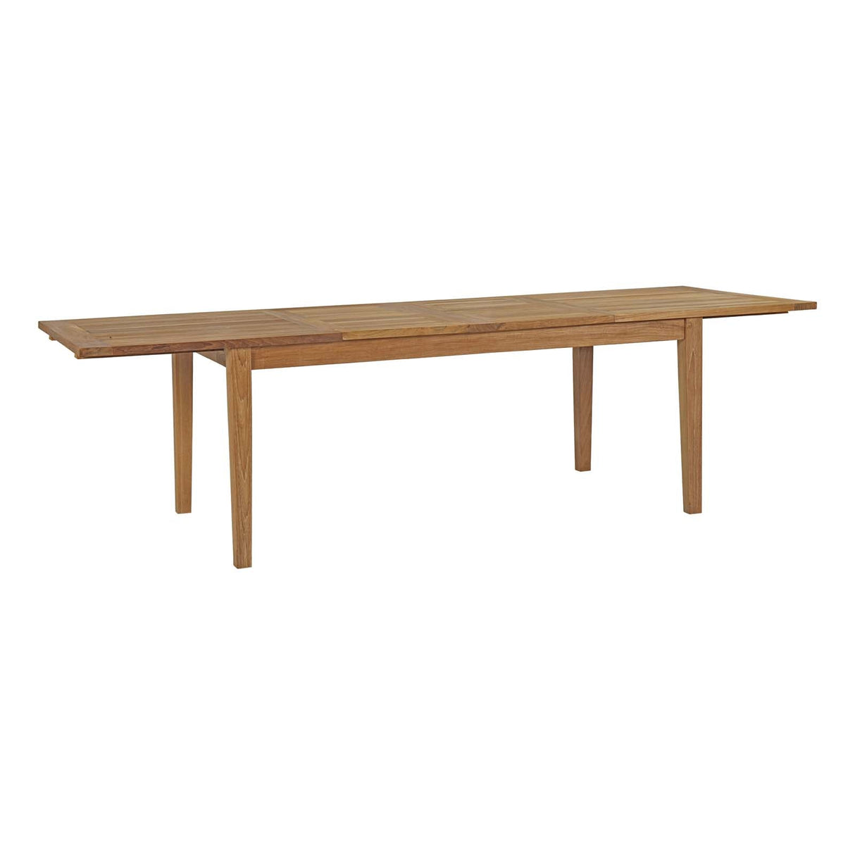 Marina 11 Piece Outdoor Patio Teak Dining Set - Coastal Modern & Weather-Resistant