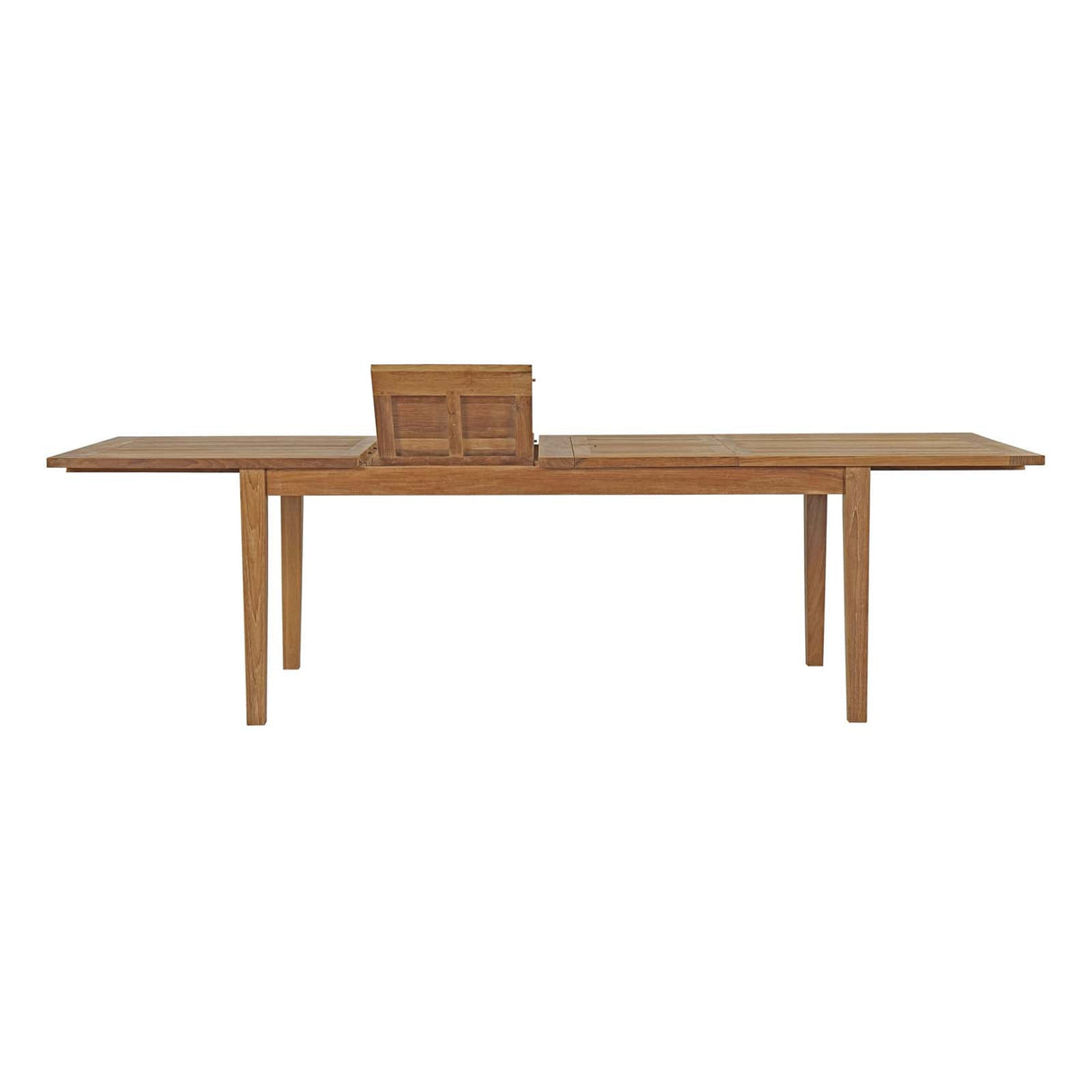 Marina 11 Piece Outdoor Patio Teak Dining Set - Coastal Modern & Weather-Resistant Solid Wood