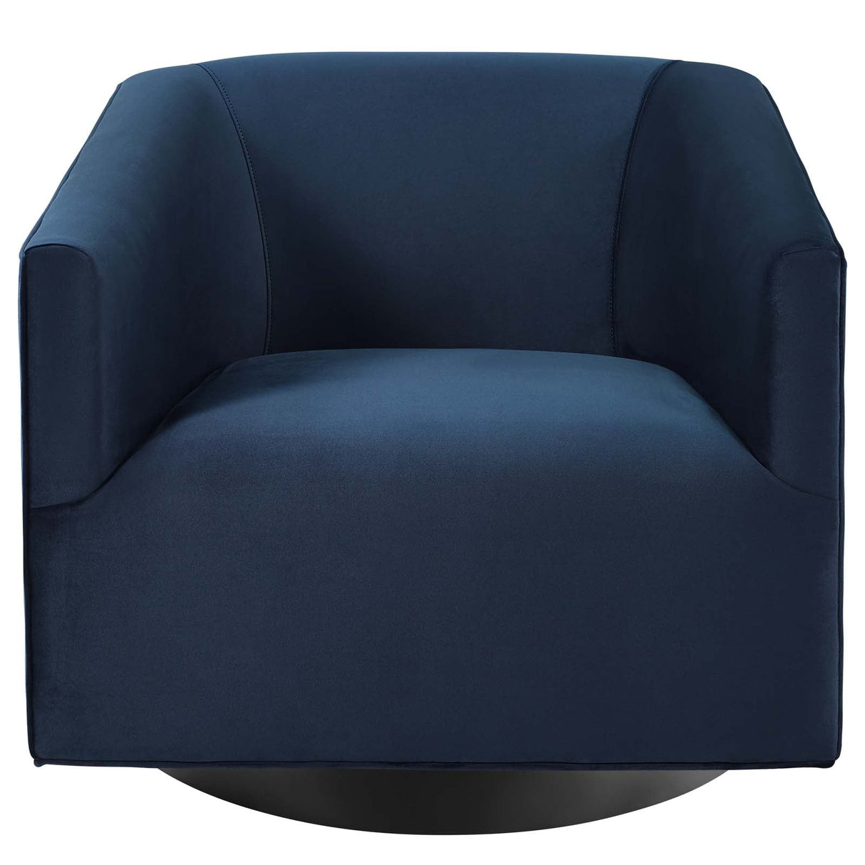 Twist Accent Lounge Performance Velvet Swivel Chair - Modern Glamour & Stain-Resistant Living Room Seating