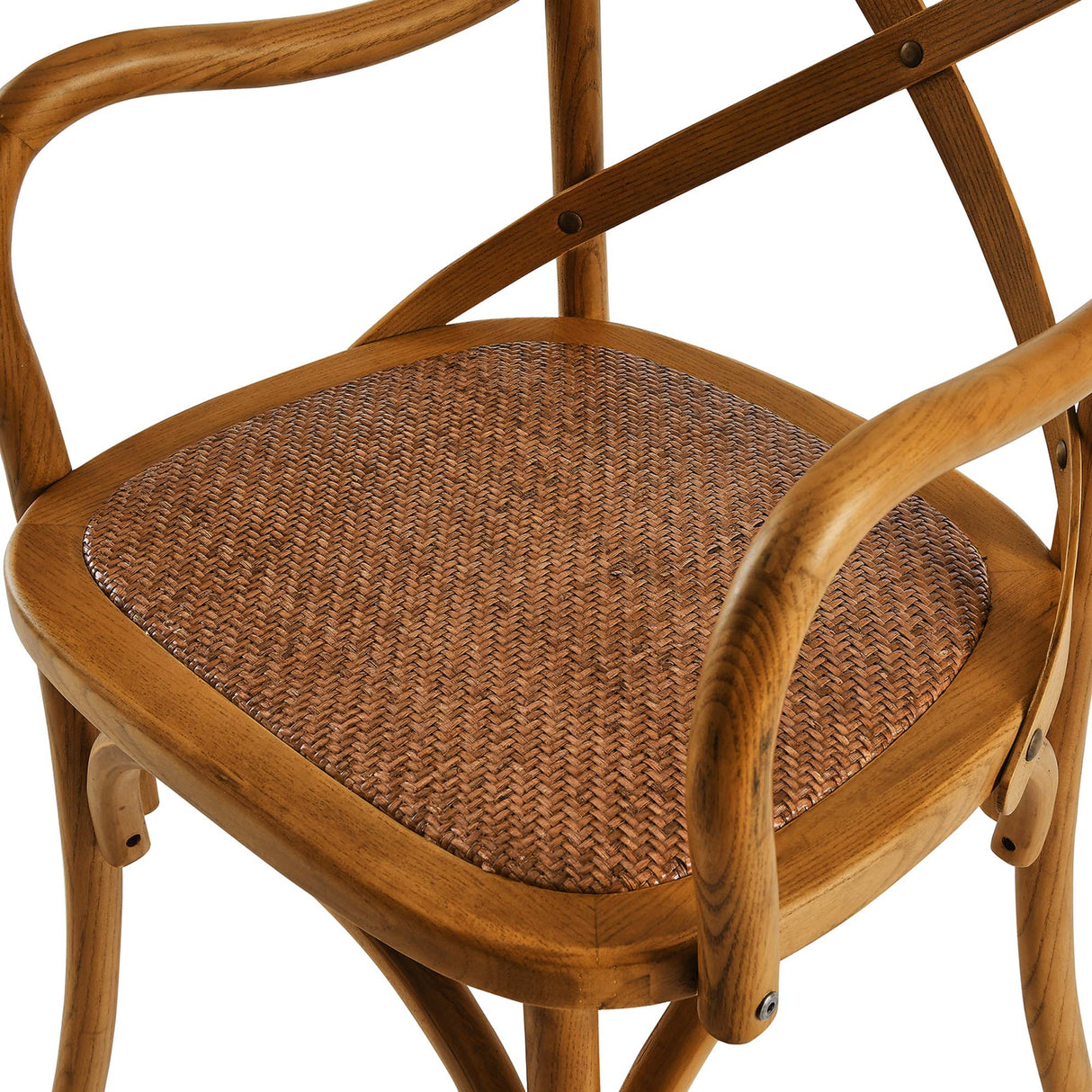 Gear Dining Armchair Set of 2 - Modern Rustic & Fully Assembled Seating