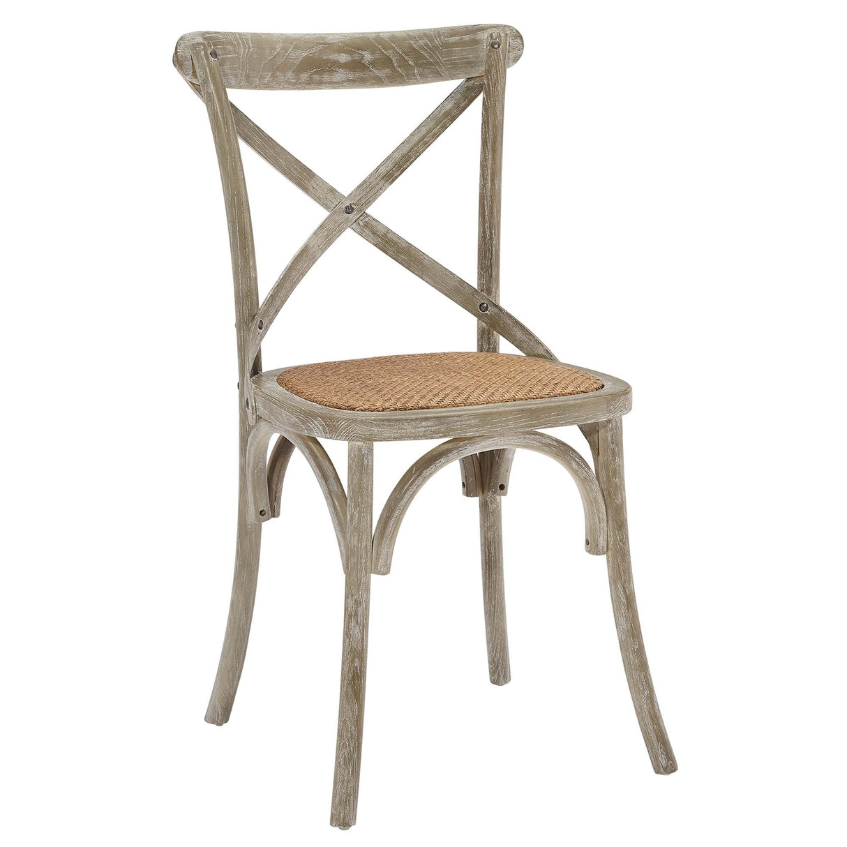 Gear Dining Side Chair Set of 4 - Rustic Modern & Fully Assembled