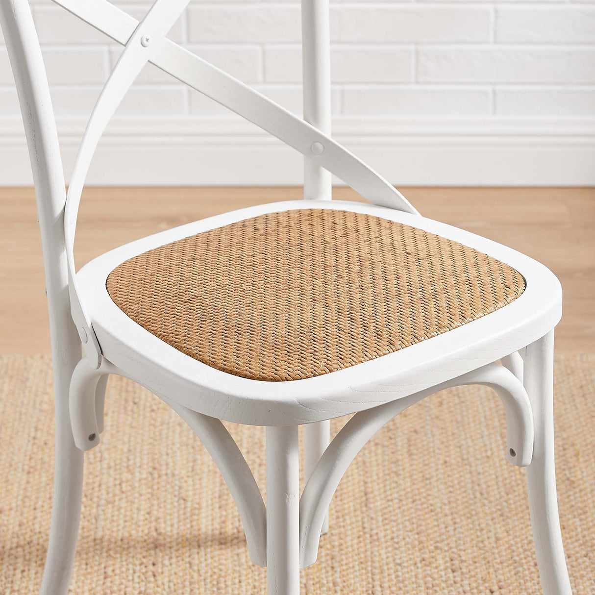 Gear Dining Side Chair Set of 4 - Rustic Modern & Fully Assembled