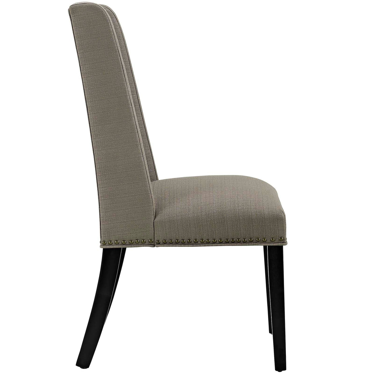 Baron Dining Chair Fabric Set of 4 - Elegant Heritage Style & Nailhead Trim
