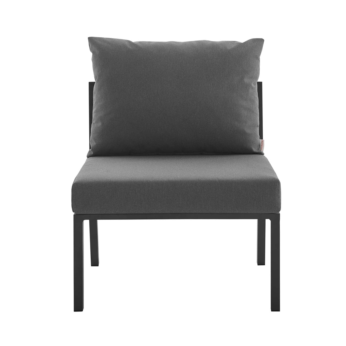 Riverside Outdoor Patio Aluminum Armless Chair - Coastal Modern & Modular Seating