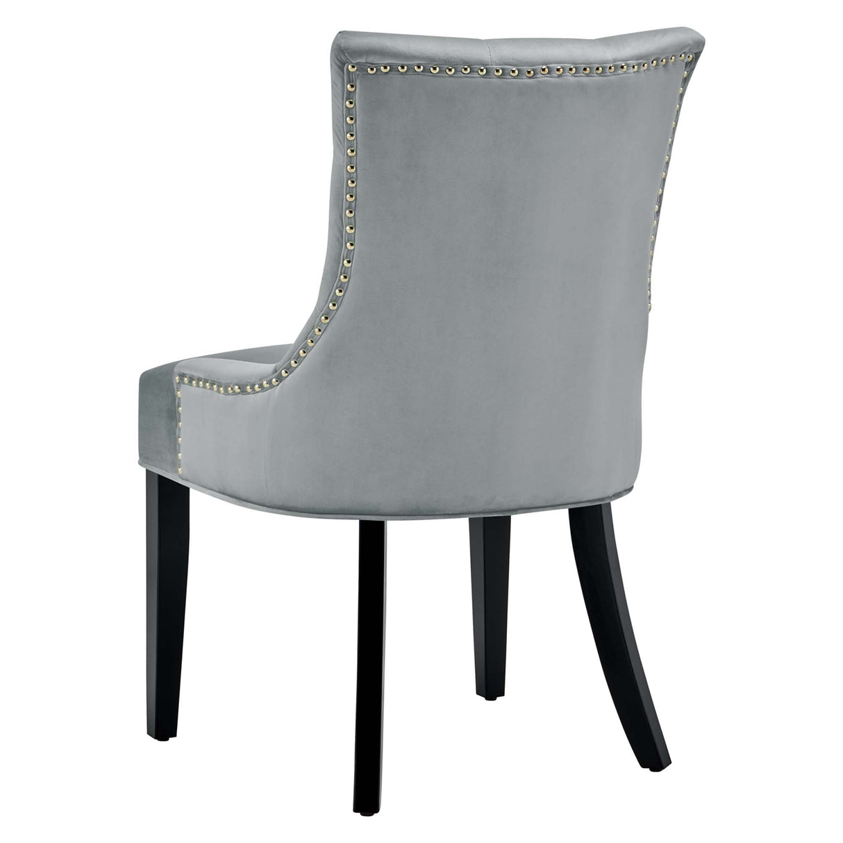 Regent Tufted Performance Velvet Dining Side Chairs - Set of 2 - French Vintage & Stain-Resistant