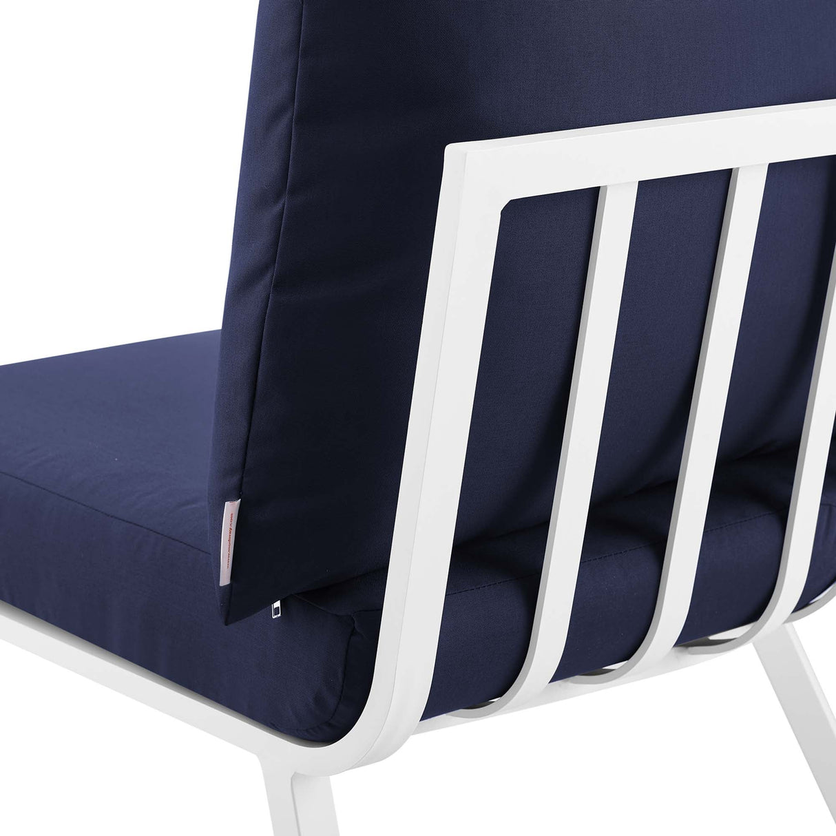 Riverside 2 Piece Outdoor Patio Aluminum Sectional Sofa Set - Coastal Modern & Weather-Resistant