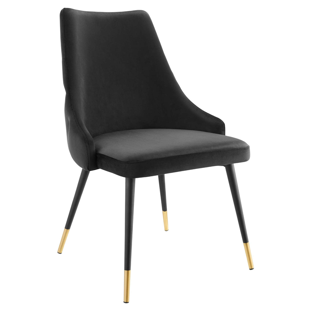Adorn Tufted Performance Velvet Dining Side Chair - Glam Deco & Stain-Resistant