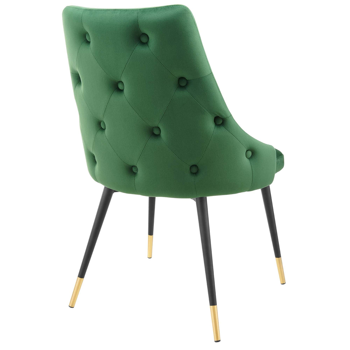 Adorn Tufted Performance Velvet Dining Side Chair - Glam Deco & Stain-Resistant