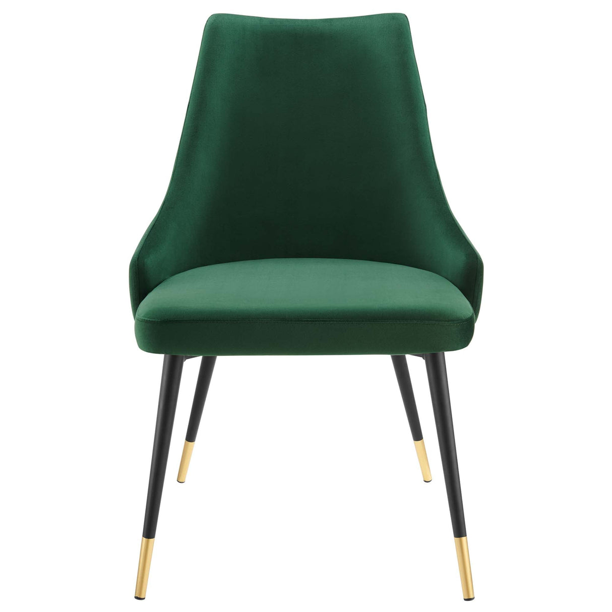 Adorn Tufted Performance Velvet Dining Side Chair - Glam Deco & Stain-Resistant