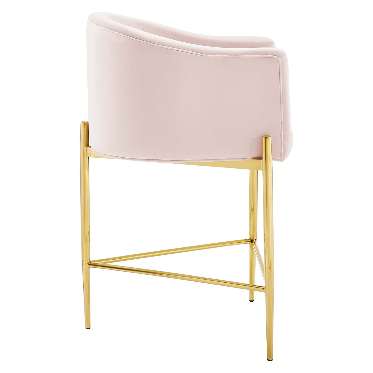 Savour Tufted Performance Velvet Counter Stool Set of 2