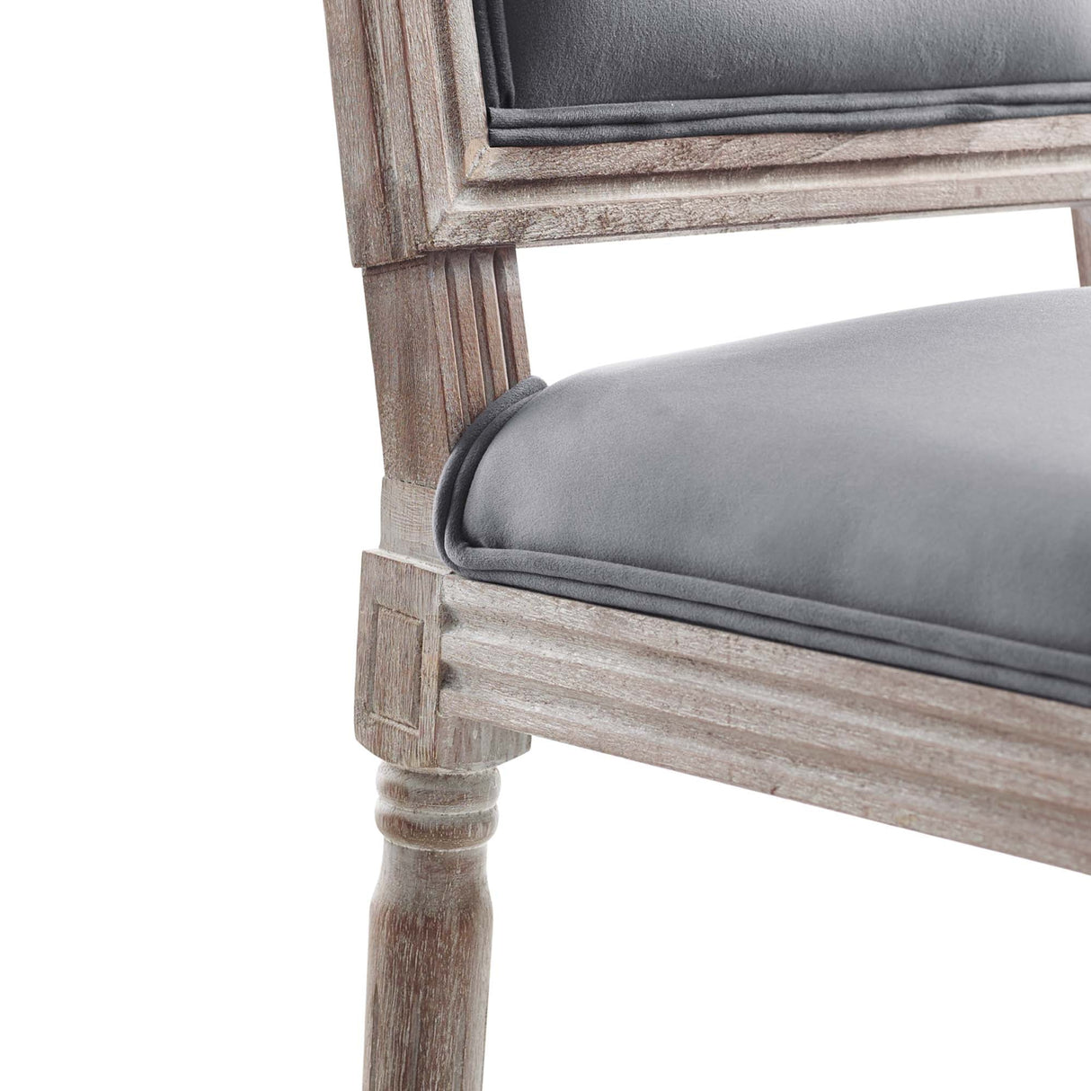 Court French Vintage Performance Velvet Dining Side Chair