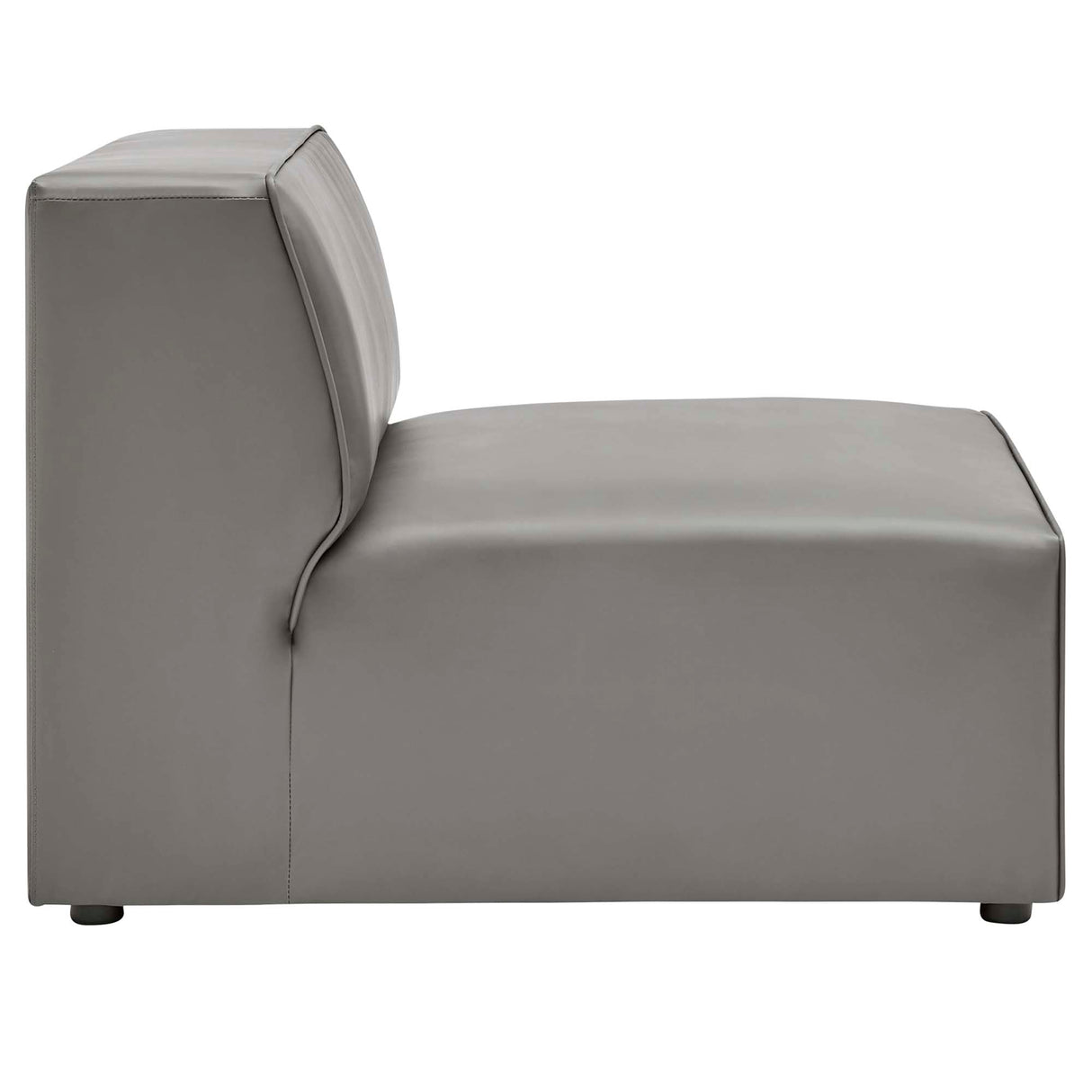 Mingle Vegan Leather 4-Piece Sectional Sofa