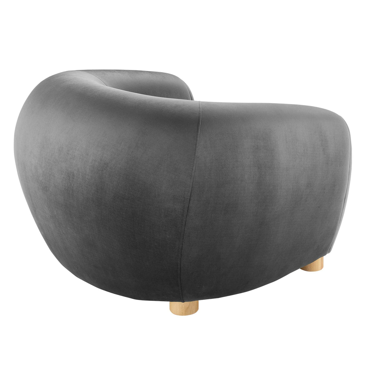 Abundant Performance Velvet Accent Armchair - Glam Deco & Stain-Resistant Lounging