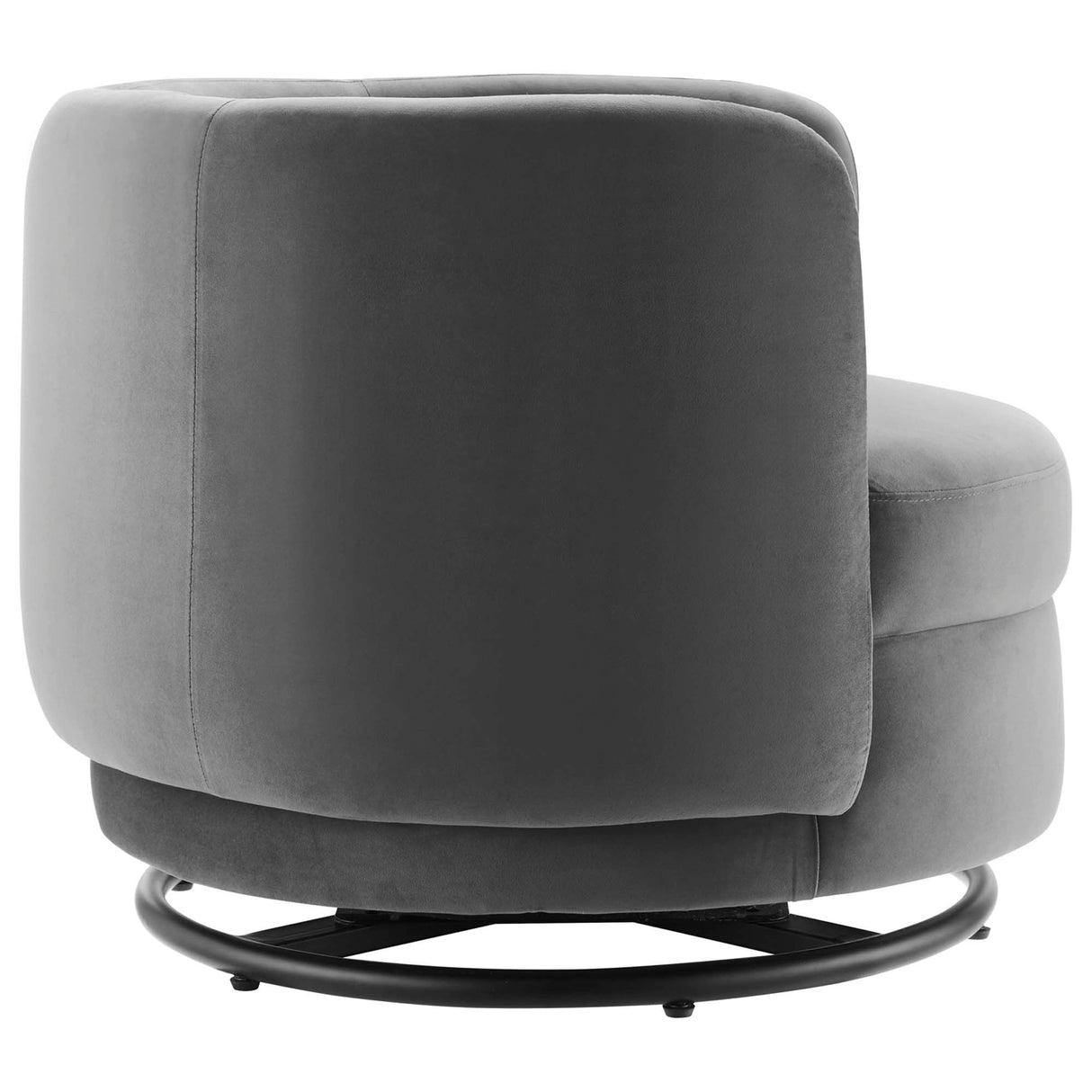 Relish Performance Velvet Swivel Chair - Glam Deco & 360-Degree Swivel