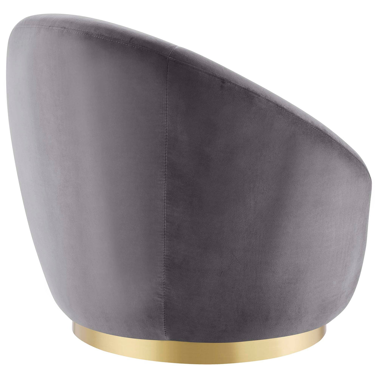 Buttercup Performance Velvet Swivel Chair - Modern Glam & Stain-Resistant