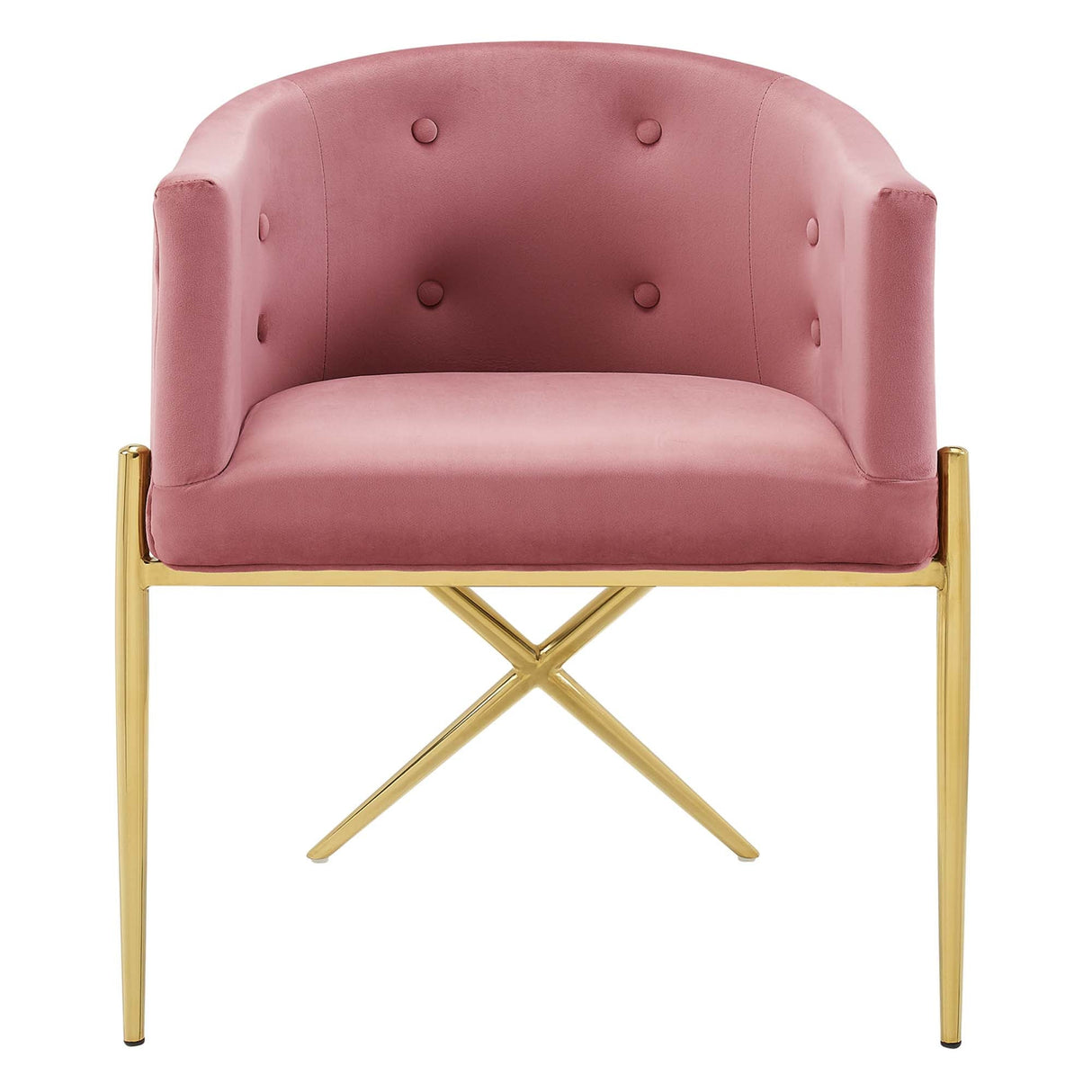 Savour Performance Velvet Accent Dining Armchair Set of 2 - Glam Deco & Stain-Resistant