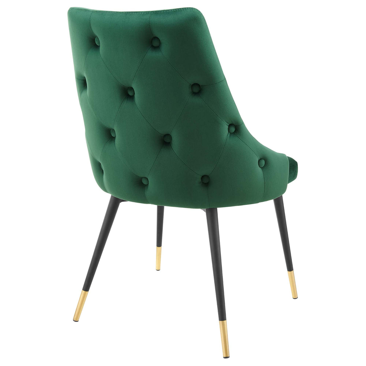 Adorn Dining Side Chair Performance Velvet Set of 2 - Modern Glam & Stain-Resistant