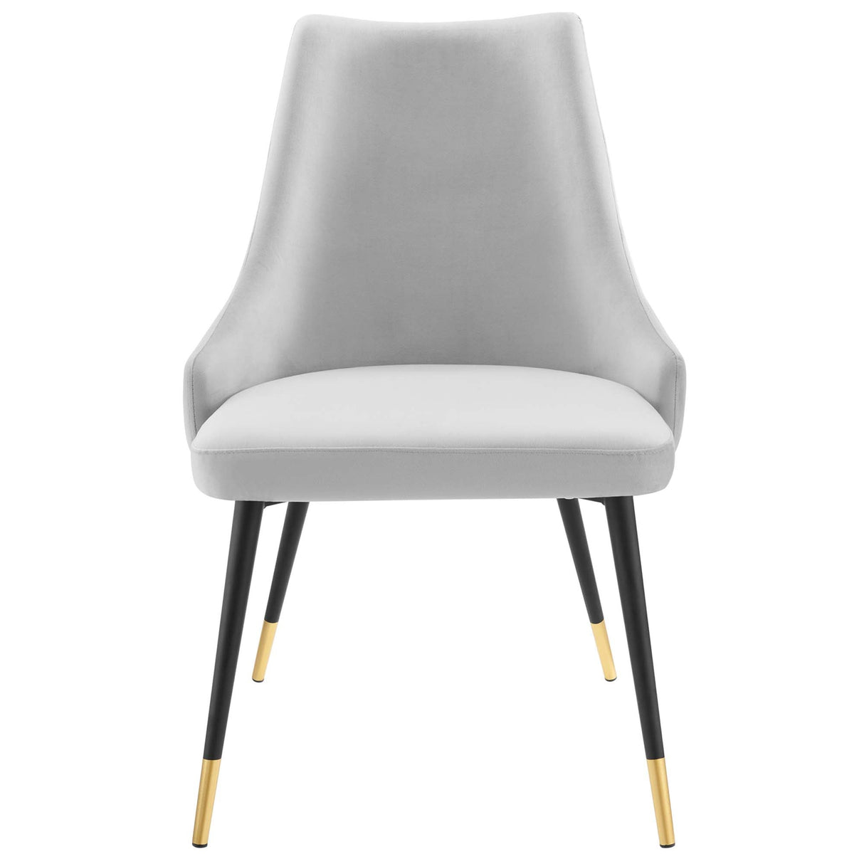 Adorn Dining Side Chair Performance Velvet Set of 2 - Modern Glam & Stain-Resistant