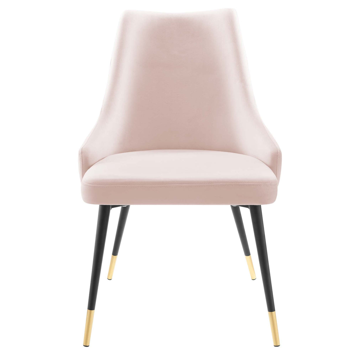 Adorn Dining Side Chair Performance Velvet Set of 2 - Modern Glam & Stain-Resistant