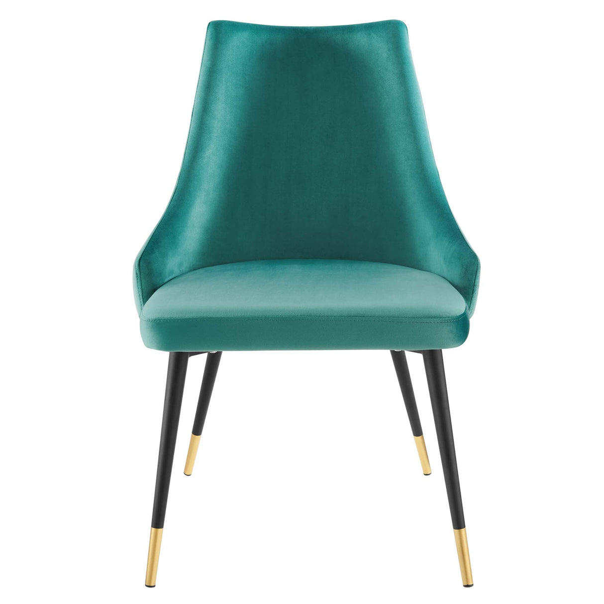 Adorn Dining Side Chair Performance Velvet Set of 2 - Modern Glam & Stain-Resistant