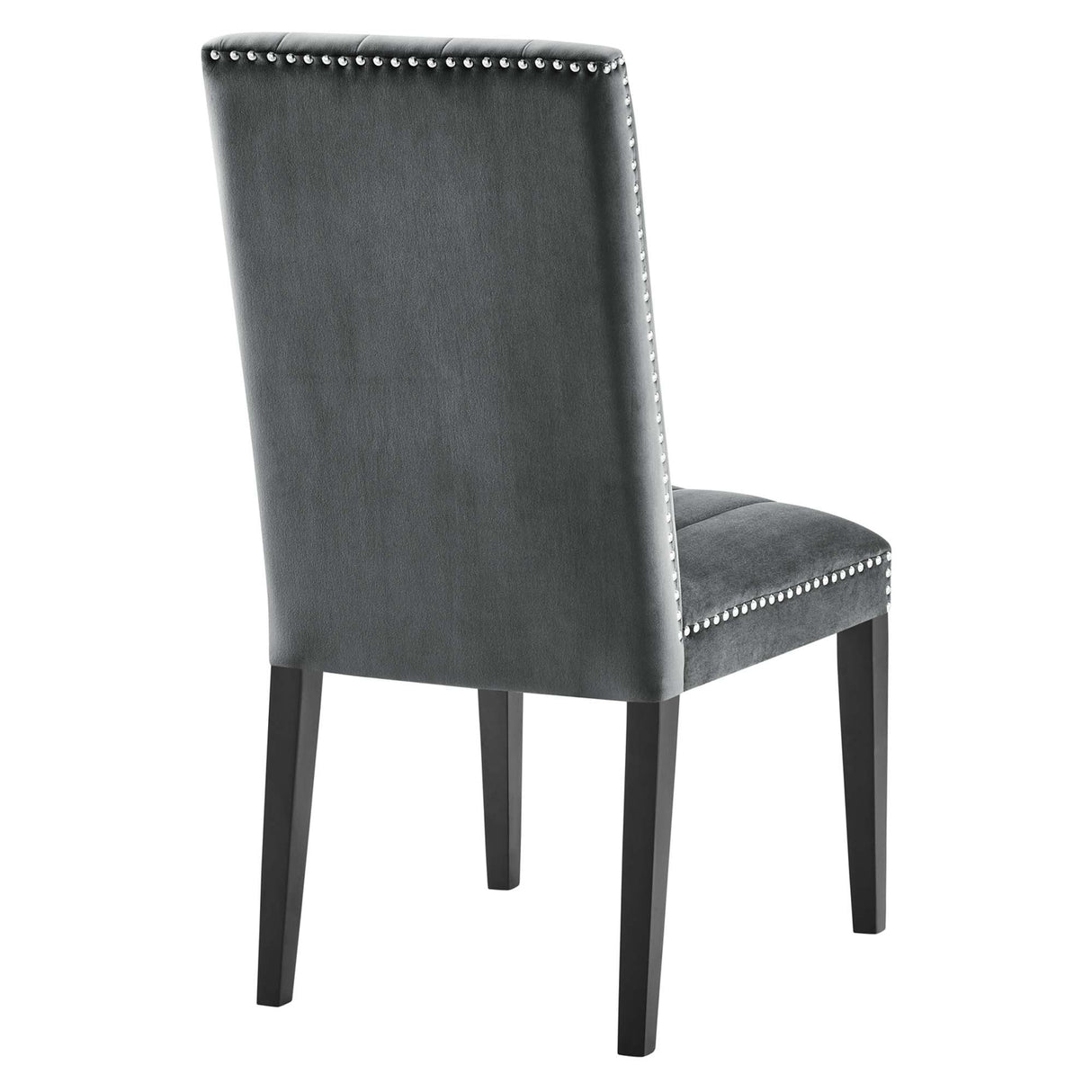 Catalyst Performance Velvet Dining Side Chairs - Set of 2 - Glam Deco & Stain-Resistant